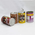 Nahrungsmittelgrad-Zylinder-Papier-zusammengesetzte Dosen für Nüsse/Milchpulver/Kaffeebohne